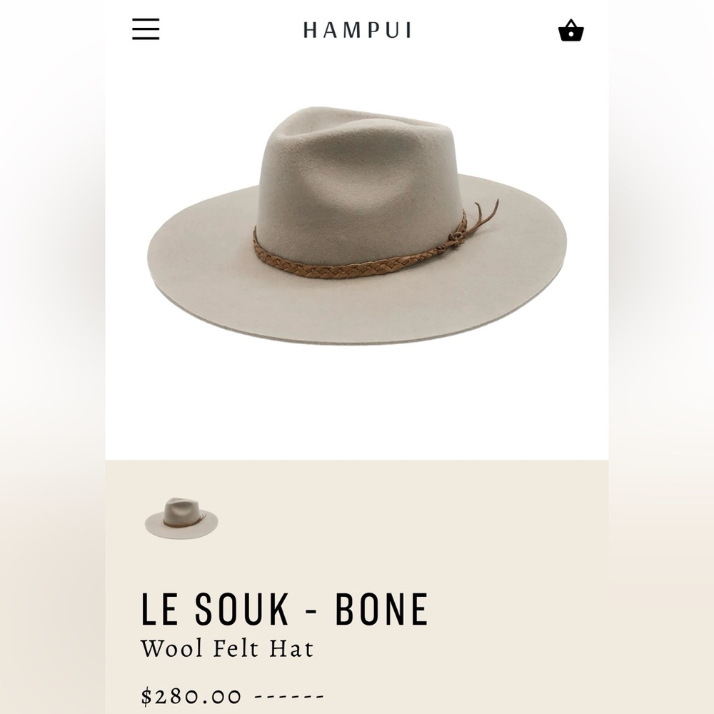 Hampui LE SOUK hat